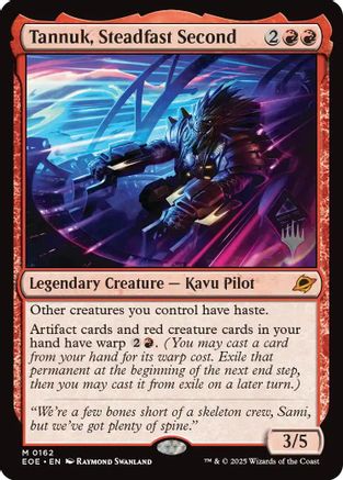 Tannuk, Steadfast Second (PPEOE-162) - Promo Pack: Edge of Eternities