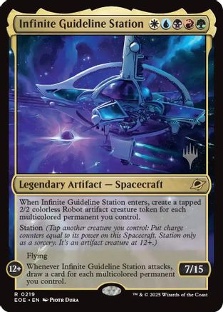 Infinite Guideline Station (PPEOE-219) - Promo Pack: Edge of Eternities