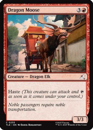 Dragon Moose (TLE-235) - Avatar: The Last Airbender: Eternal-Legal Foil
