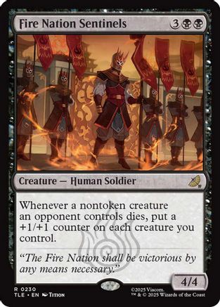 Fire Nation Sentinels (TLE-230) - Avatar: The Last Airbender: Eternal-Legal