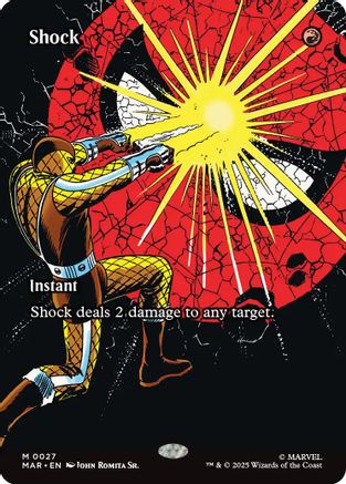 Shock (MAR-027) - Marvel Eternal-Legal Foil