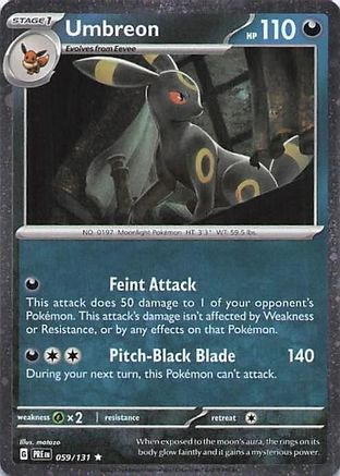Umbreon 059  - Holofoil Miscellaneous Cards & Products - Rare