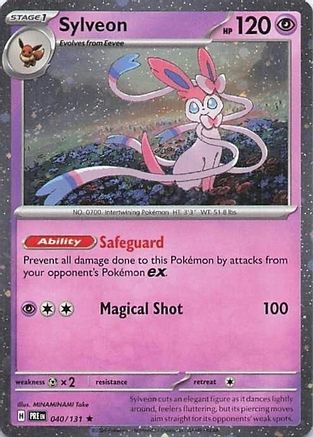 Sylveon 040/131  - Holofoil Miscellaneous Cards & Products - Rare