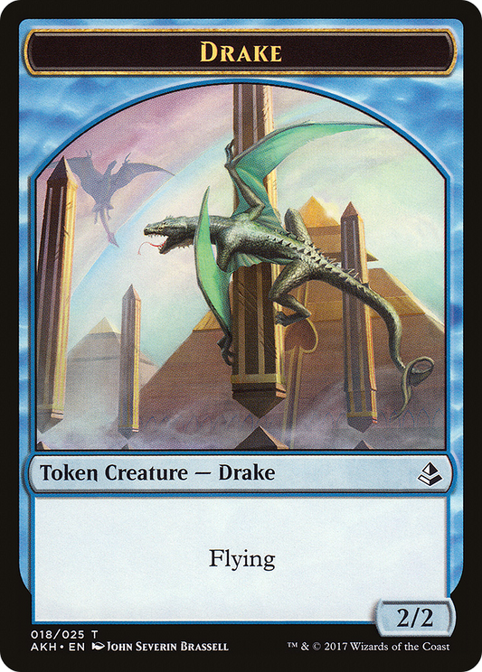 Drake Token (AKH-018) - Amonkhet Tokens Foil