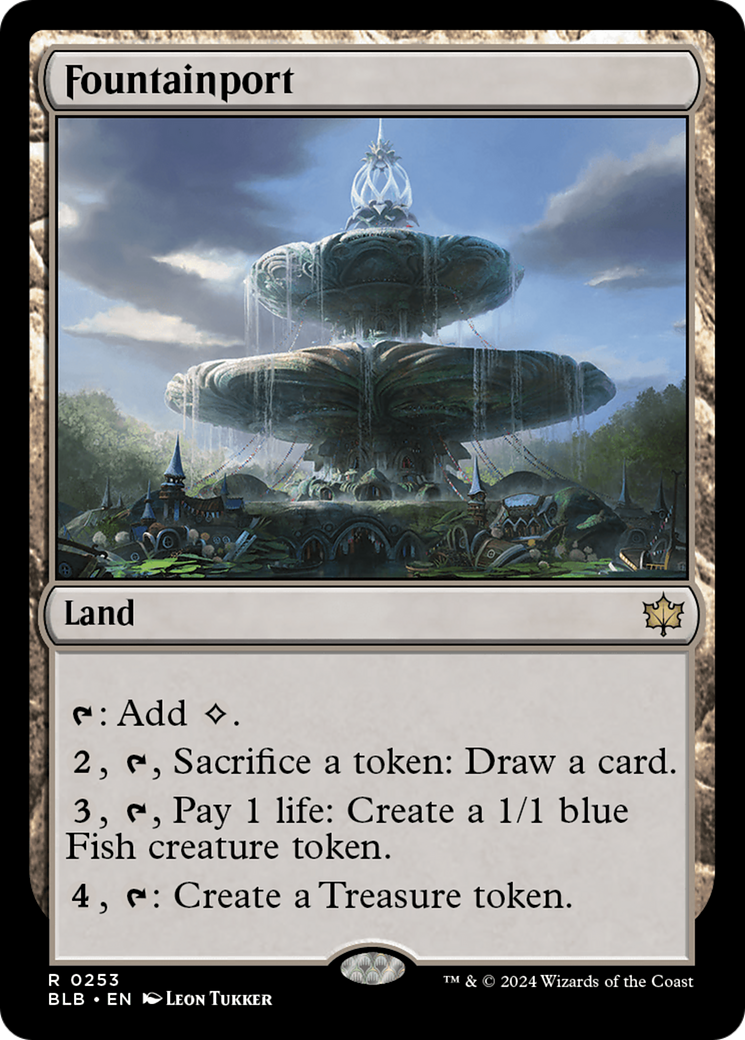 Fountainport (BLB-253) - Bloomburrow