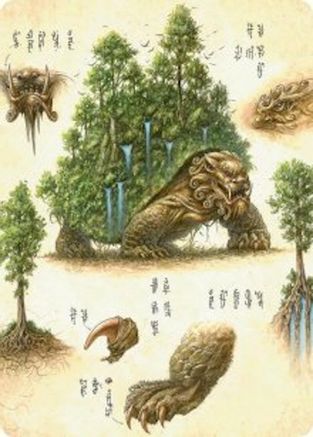 The Lion-Turtle Art Card (ASTLA-037) - Art Series: Avatar: The Last Airbender