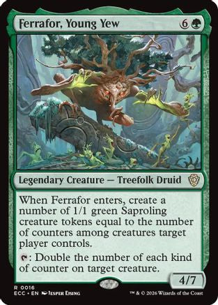 Ferrafor, Young Yew (ECC-016) - Commander: Lorwyn Eclipsed