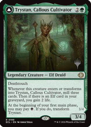Trystan, Callous Cultivator (PPECL-199) - Promo Pack: Lorwyn Eclipsed