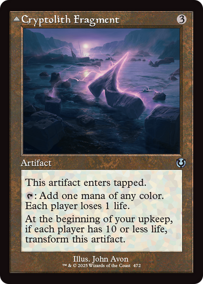 Cryptolith Fragment // Aurora of Emrakul (INR-472) - Innistrad Remastered Foil