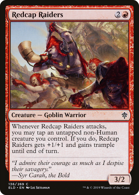 Redcap Raiders (ELD-136) - Throne of Eldraine Foil