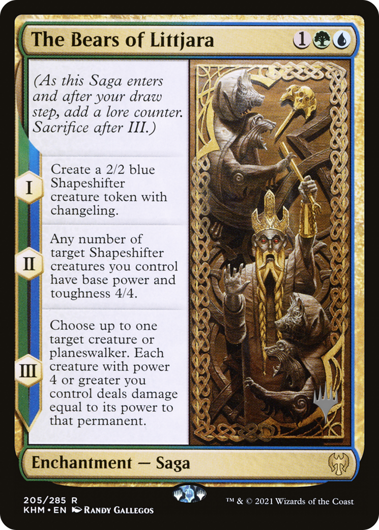 The Bears of Littjara (PPKHM-205) - Kaldheim Promos Foil