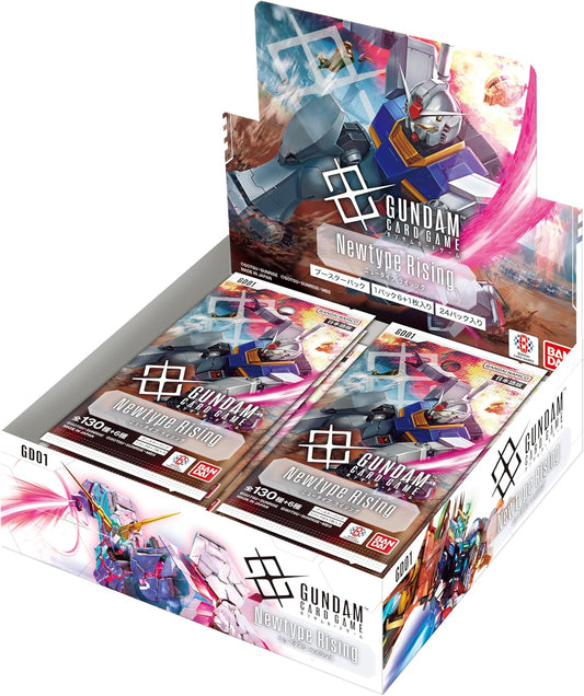 Gundam Card Game: Booster Display - Newtype Rising [GD01] English