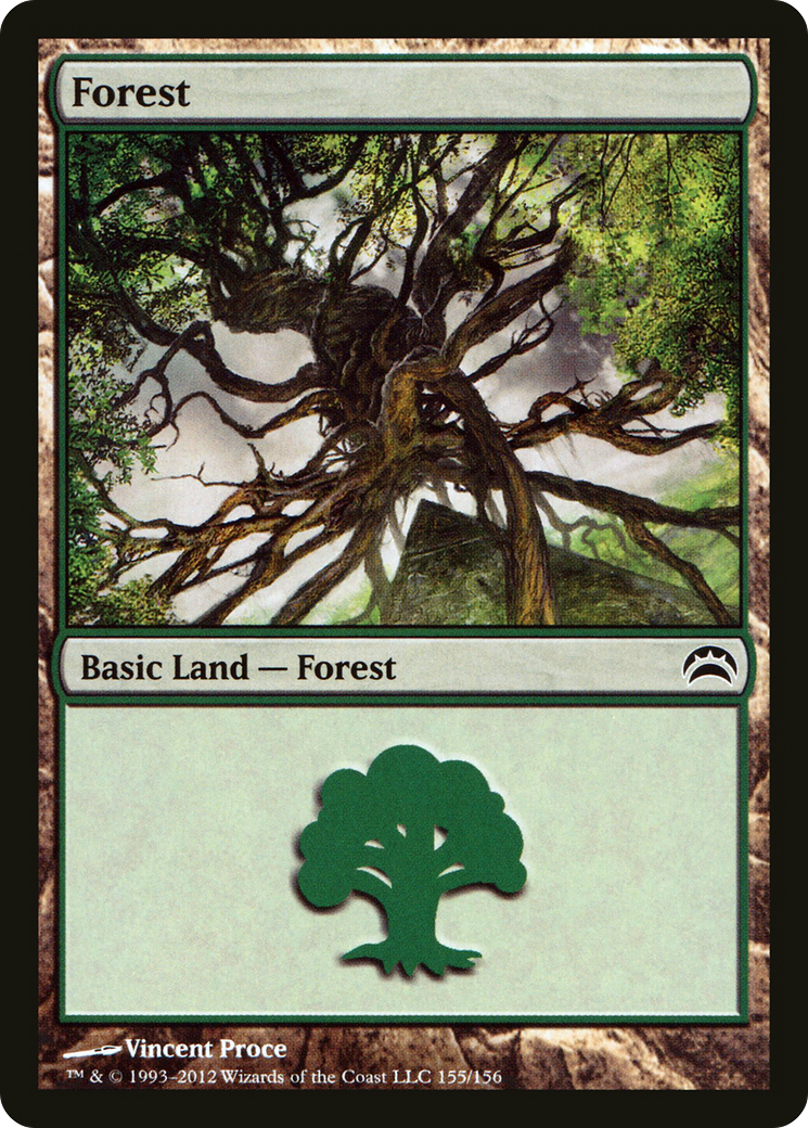 Forest (155) (PC2-155) - Planechase 2012