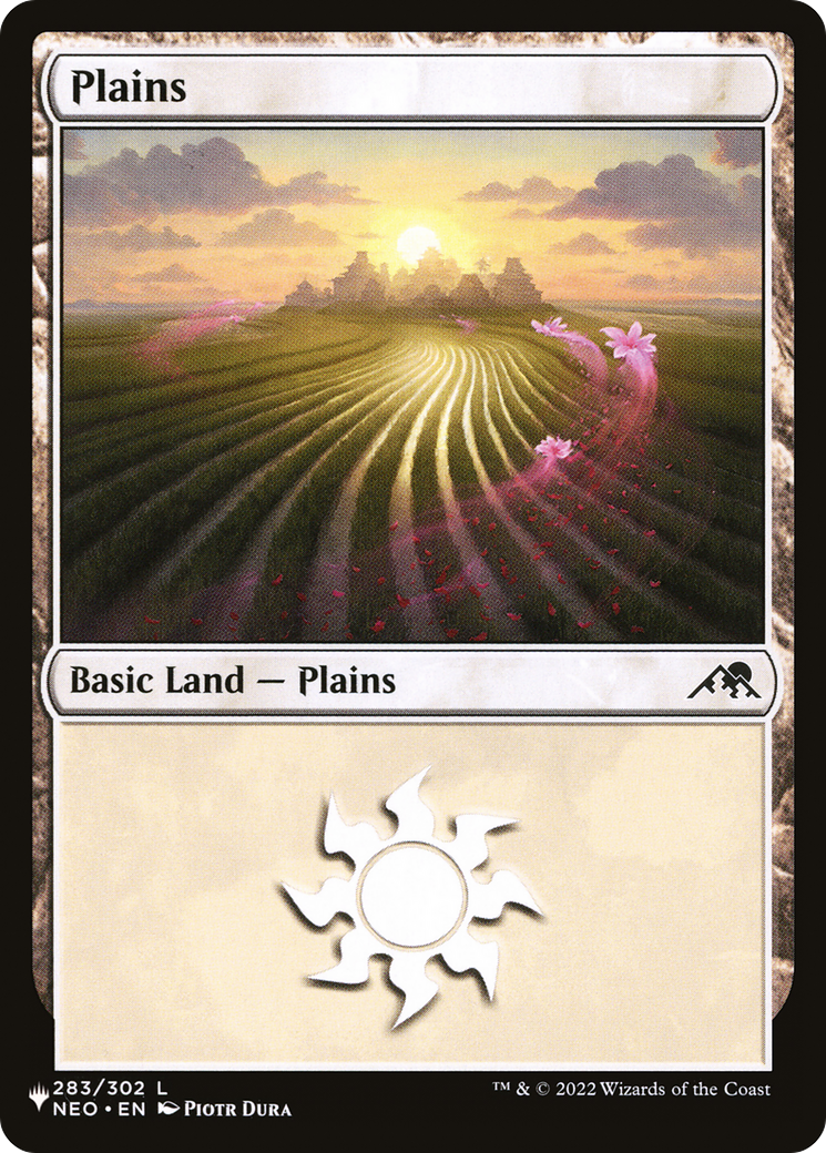 Plains (LIST-283/302) - The List