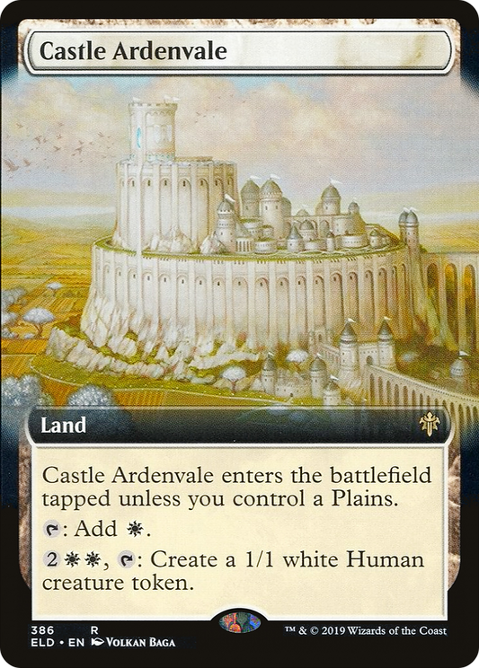 Castle Ardenvale (Extended Art) (ELD-386) - Throne of Eldraine: (Extended Art) Foil