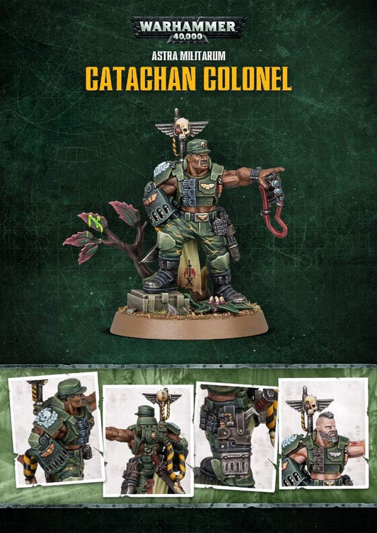 Warhammer 40K - Astra Militarum Catachan Colonel Store Anniversary Model