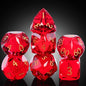 Angled Resin 7 Dice Set - Gemstone
