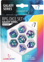 Gamegenic Galaxy Series RPG Dice Set | Set of 7 Dice
