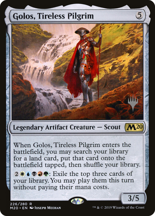 Golos, Tireless Pilgrim (PPM20-226) - Core Set 2020 Promos Foil