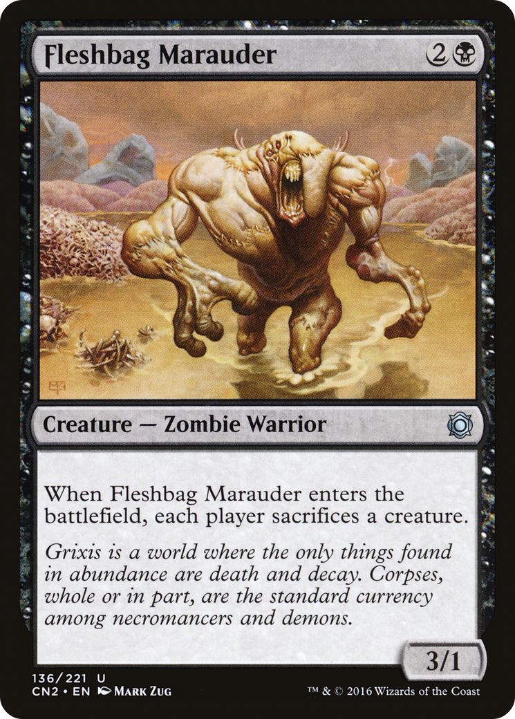 Fleshbag Marauder (CN2-136) - Conspiracy: Take the Crown Foil