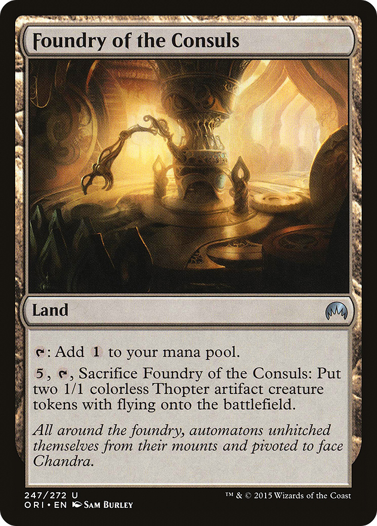 Foundry of the Consuls (ORI-247) - Magic Origins Foil