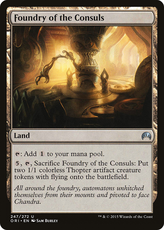 Foundry of the Consuls (ORI-247) - Magic Origins Foil