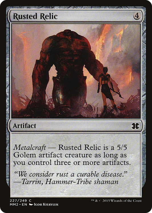 Rusted Relic (MM2-227) - Modern Masters 2015 Foil