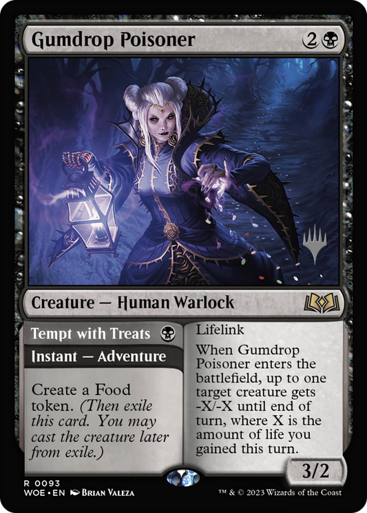Gumdrop Poisoner (PPWOE-93P) - Wilds of Eldraine Promos Foil