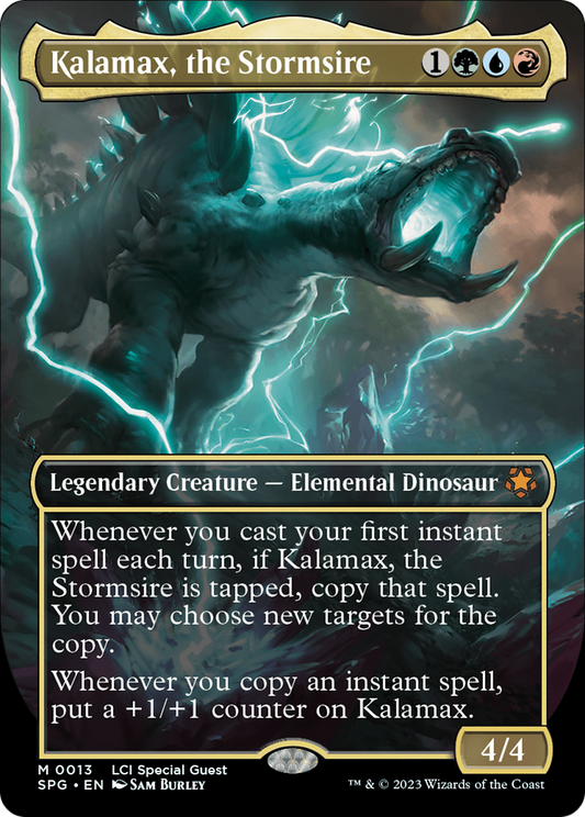 Kalamax, the Stormsire (Borderless) (SPG-013) - Special Guests (Borderless)
