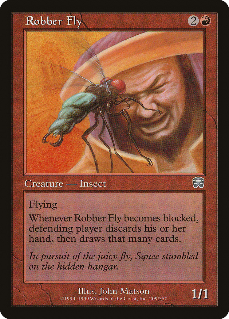 Robber Fly (MMQ-209) - Mercadian Masques