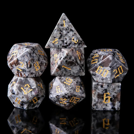 Cindersoul Dice - UV Gemstone dice Set