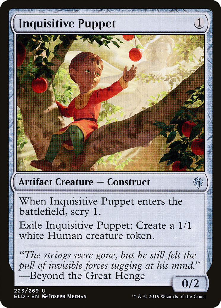 Inquisitive Puppet (ELD-223) - Throne of Eldraine