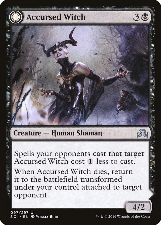 Accursed Witch (SOI-097) - Shadows over Innistrad: (Double Faced Transform)