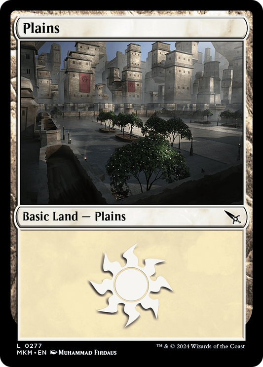 Plains (0277) (MKM-277) - Murders at Karlov Manor Foil
