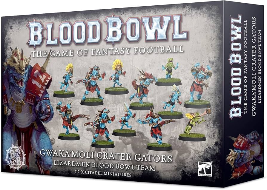 Bloodbowl: Gwaka'moli Crater Gators - Lizardmen Blood Bowl Team
