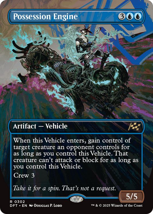 Possession Engine (DFT-302) - Aetherdrift (Borderless) Foil