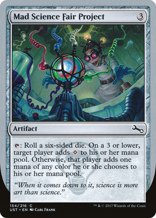 Mad Science Fair Project (UST-154) - Unstable Foil