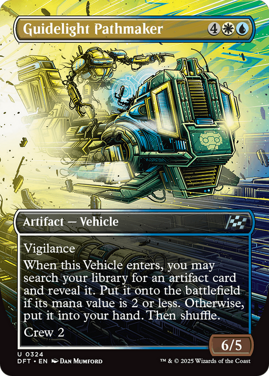 Guidelight Pathmaker (DFT-324) - Aetherdrift (Borderless) Foil