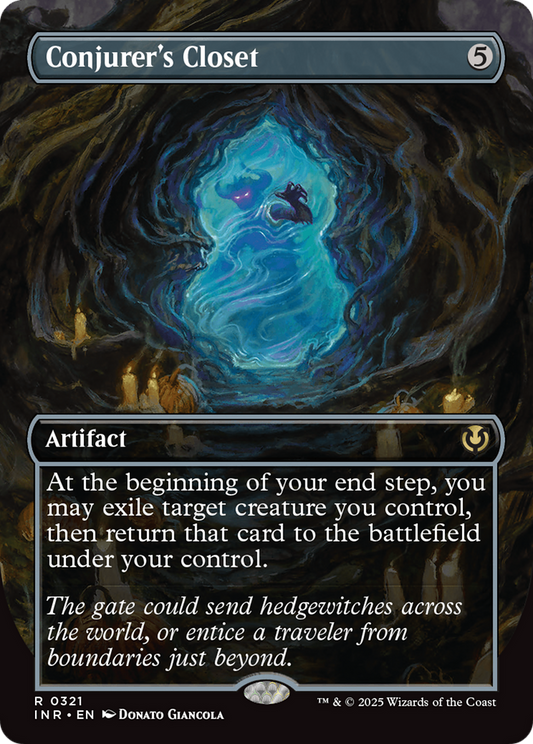 Conjurer's Closet (INR-321) - Innistrad Remastered (Borderless) Foil
