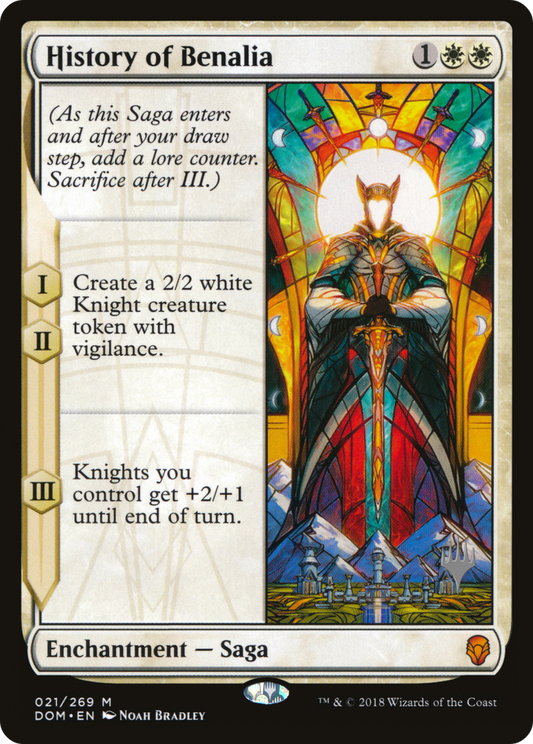 History of Benalia (PPM20-21P) - Dominaria Promos