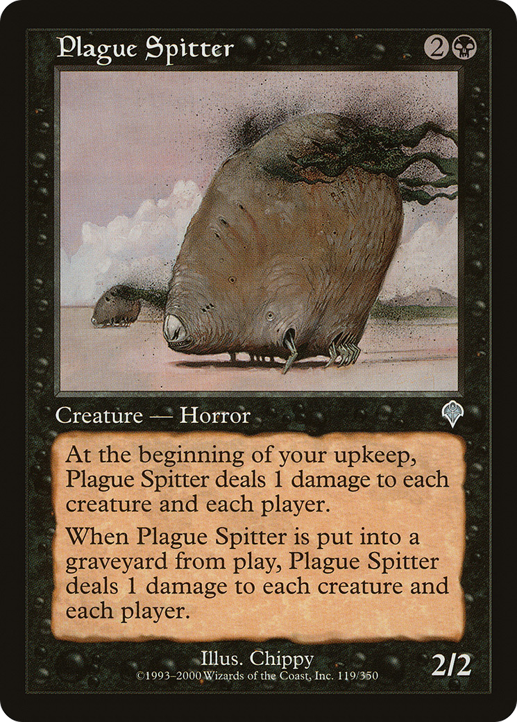 Plague Spitter (INV-119) - Invasion Foil