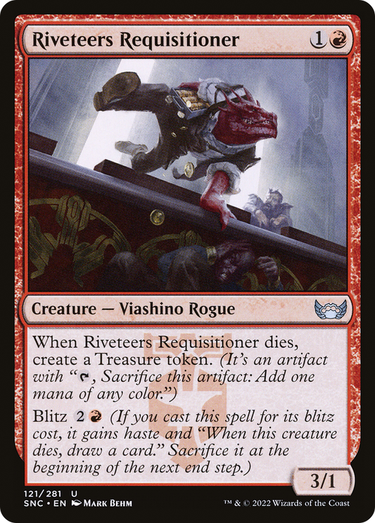 Riveteers Requisitioner (SNC-121) - Streets of New Capenna Foil