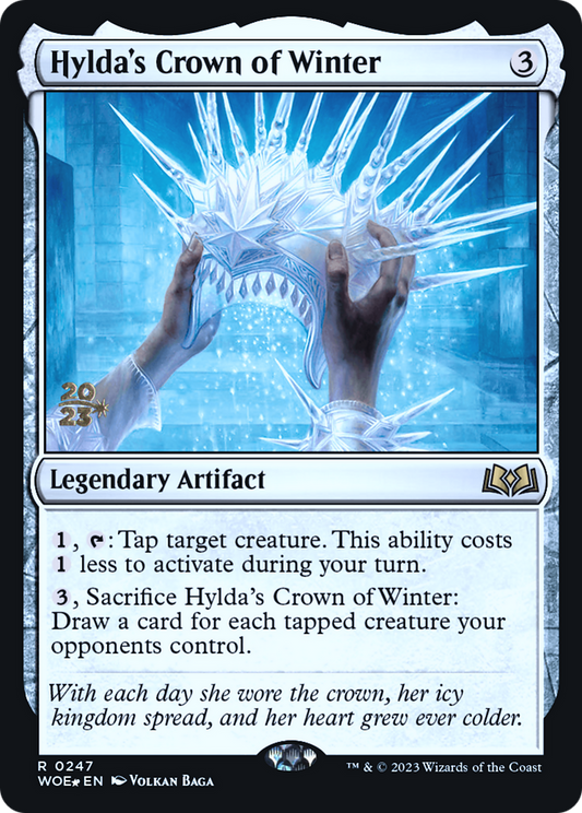 Hylda's Crown of Winter (PRE-247S) - Wilds of Eldraine Promos Foil