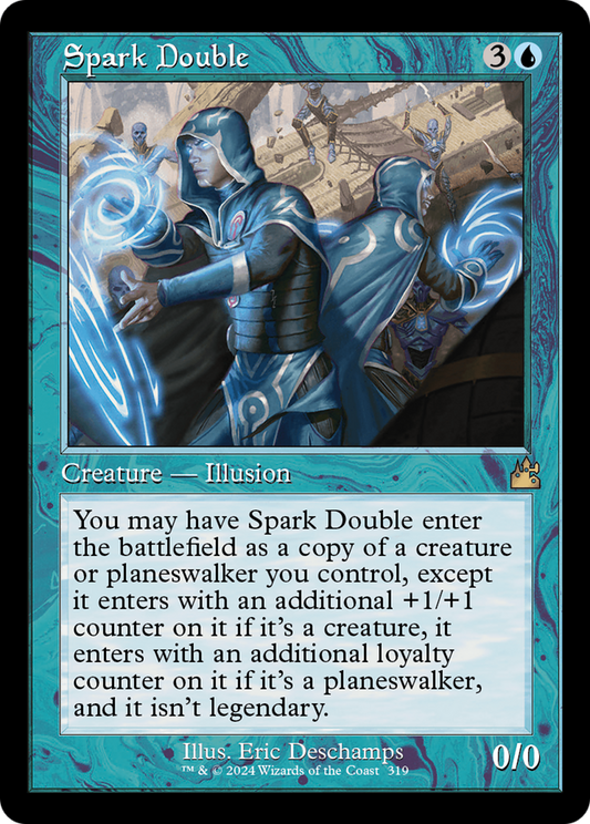 Spark Double (Retro Frame) (RVR-319) - Ravnica Remastered