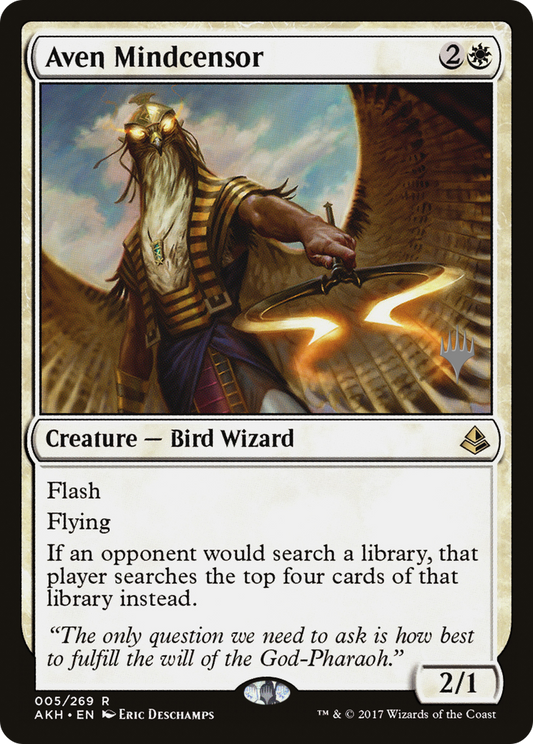 Aven Mindcensor (PPTHB-005) - Amonkhet Promos