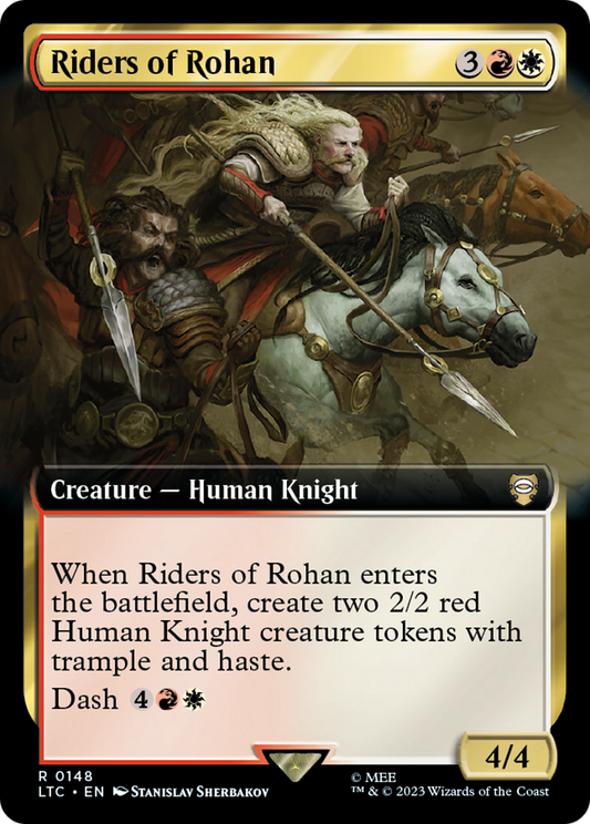 Riders of Rohan (Extended Art) (LTC-148) - Tales of Middle-earth Commander: (Extended Art) Foil