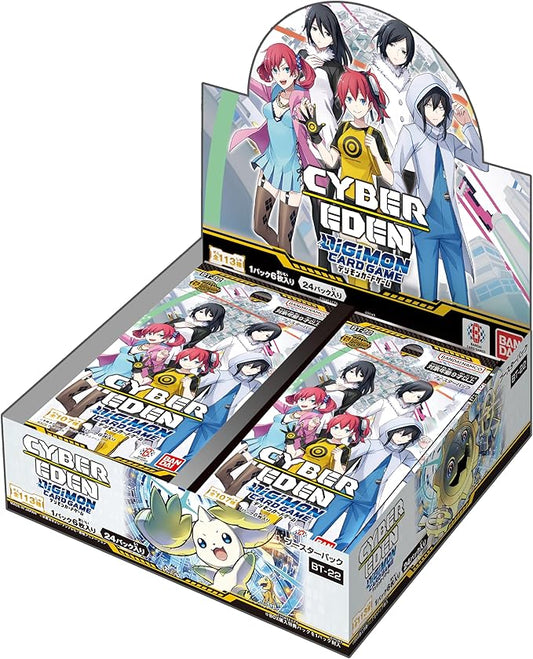 Digimon Card Game: Booster Display – Cyber Eden [BT22]