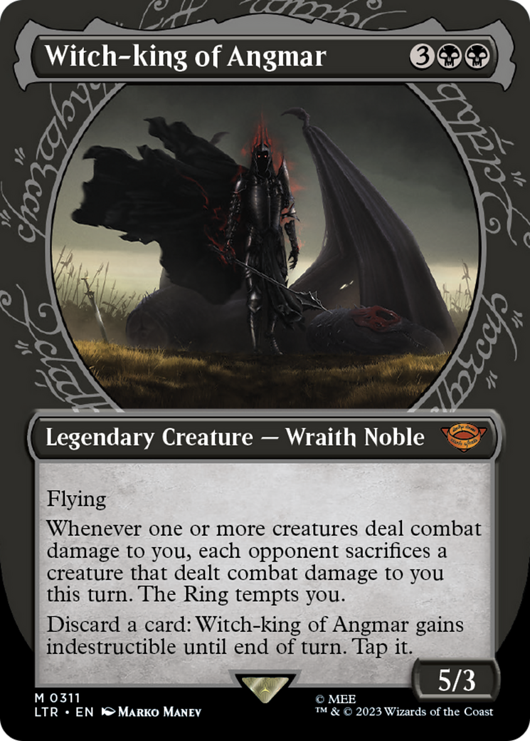 Witch-king of Angmar (Showcase) (LTR-311) - The Lord of the Rings: Tales of Middle-earth: (Showcase) (Borderless)