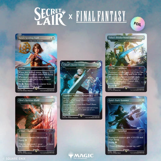 Secret Lair x Final Fantasy: Weapons | FOIL