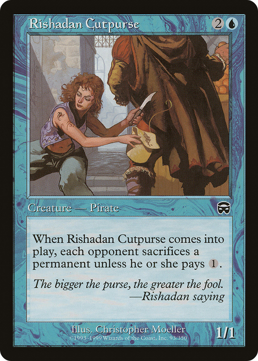 Rishadan Cutpurse (MMQ-093) - Mercadian Masques Foil